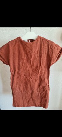 Schönes Sommer-Kleid in Grösse S terracotta-farben.