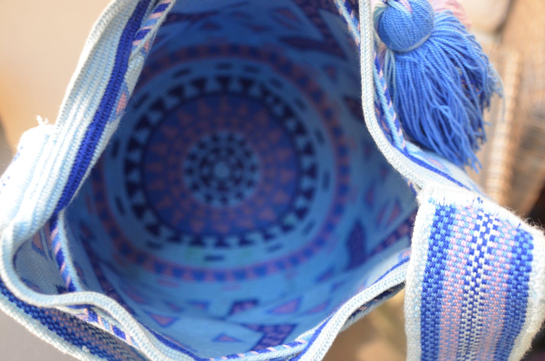 Borse da donna: Wayuu Mochila Tasche / sac Handmade – Usato da Collonges venduto da Allegree 5