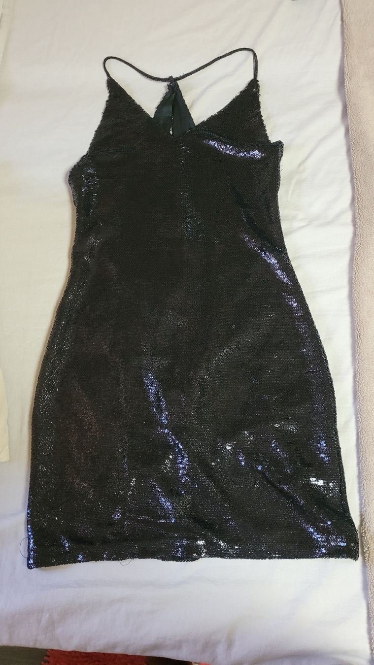 Vestiti: Robe noire à paillettes Sweewe, taille S, – Nuovo (secondo la descrizione) da collonges venduto da marlene.carlos