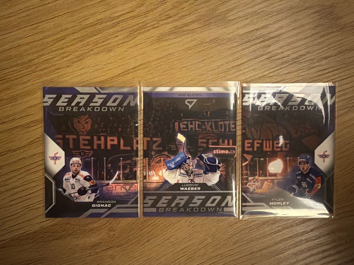 Sportzoo Carte collezionabili: EHC Kloten Season Breakdown Komplett – Nuovo (secondo la descrizione) da St. Stephan venduto da MinoPP