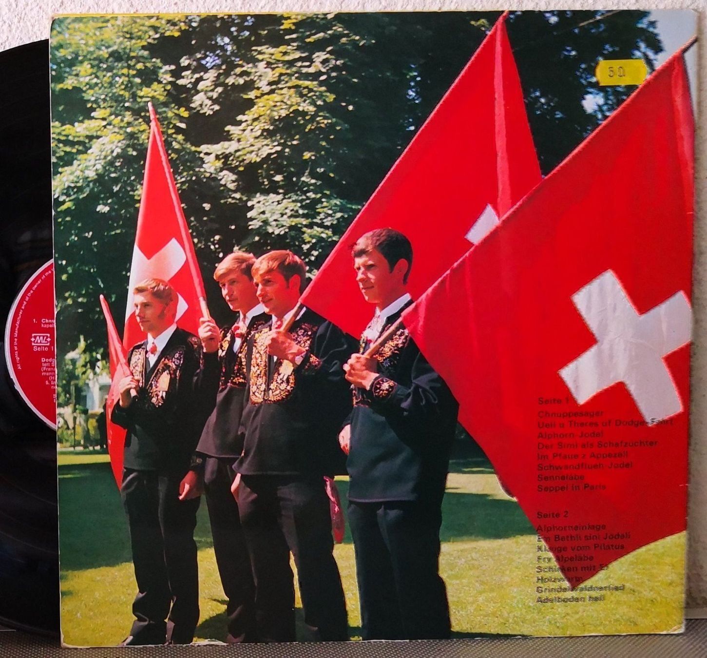 Dischi in vinile: TYPISCH SCHWIIZ - TYPICALLY SWISS - LP – Usato da Greifensee venduto da scharmant 1