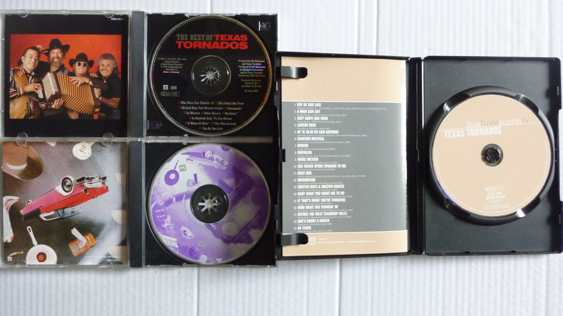 CD: Texas Tornados – Usato da Weesen venduto da Speerbezirk 1