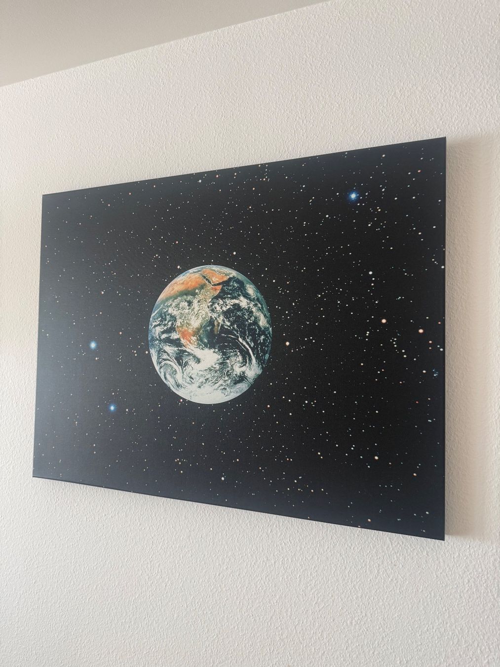 Dipinti: Bild Erde Apollo19. 100 x 75 cm – Usato da Rheinfelden venduto da RetroX1