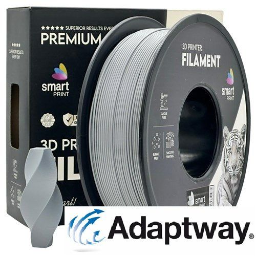 Stampanti 3D: PLA 1.75 mm, 1 kg, grau – Nuovo e nell'imballaggio originale da Anglikon venduto da Adaptway