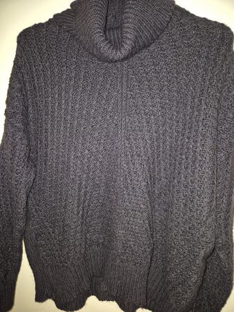 rollkragen pullover, la fee maraboutee, gr.1, dunkelblau