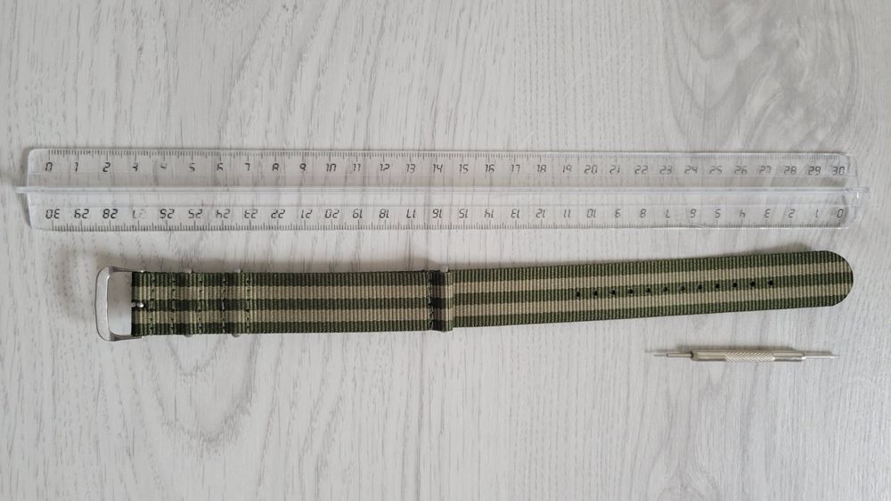 NATO Vert clair et vert foncé clair 22 mm 3