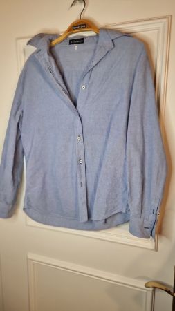 Schickes Hemd, Gr. 38, blau