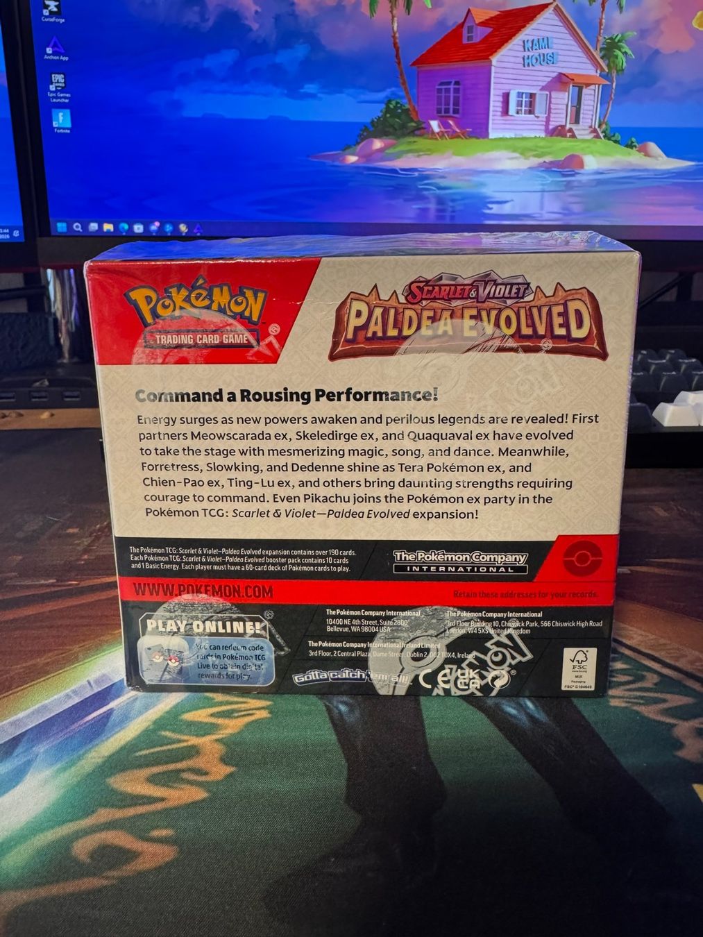 Pokémon Cartes à collectionner: Pokemon Paldea Evolved Display EN mit Case – Neuf avec emballage d'origine à Däniken SO par Joel9191 4