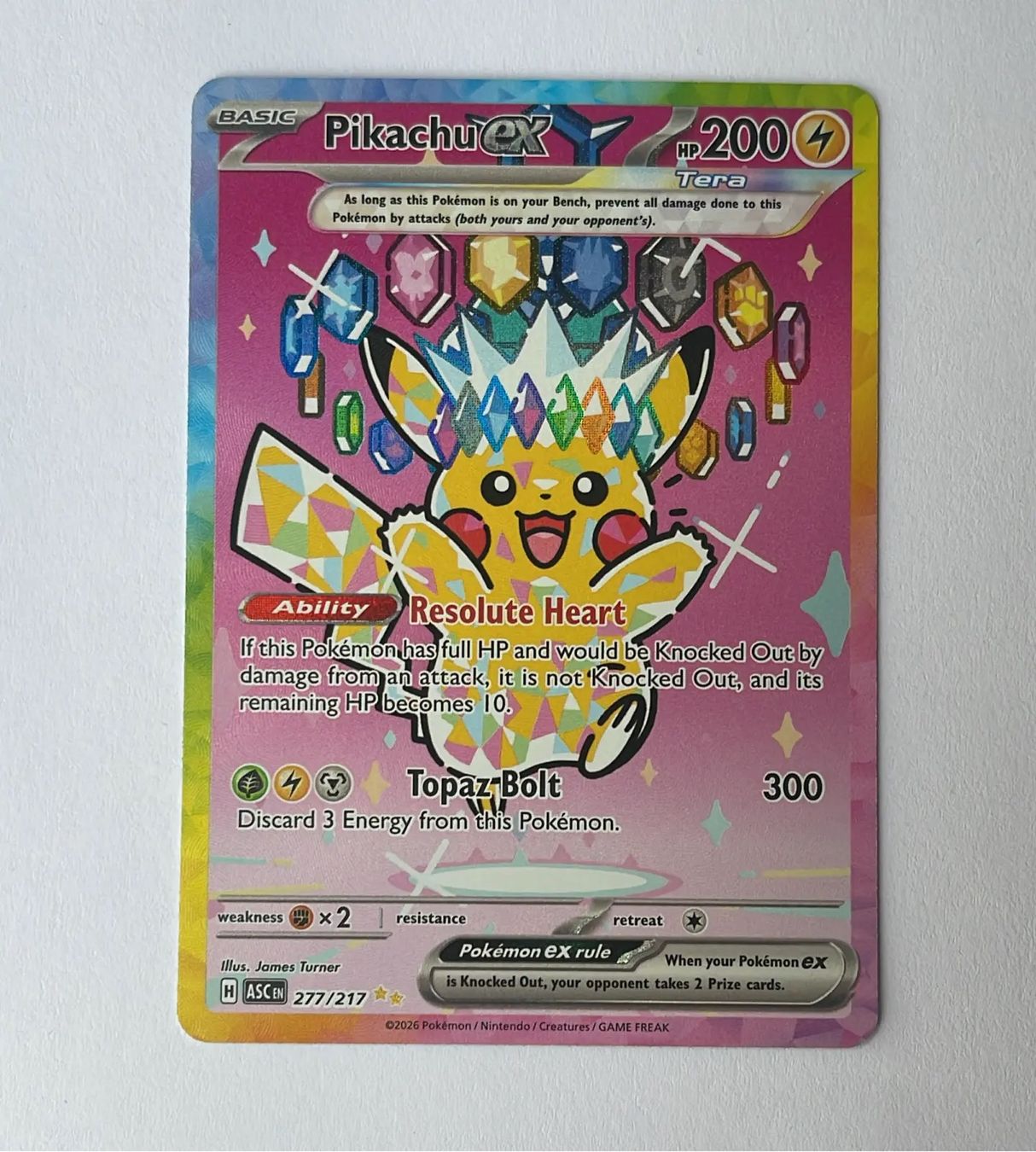 Pokémon Carte collezionabili: Pikachu ex 277 EN Pokemon – Nuovo (secondo la descrizione) da Glattpark(Opfikon) venduto da Freshy15
