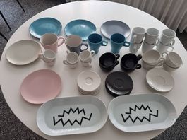 IKEA Geschirr-Mix Teller, Tassen und Servierplatten