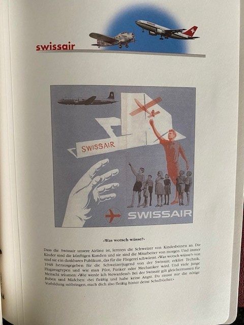 Alle Briefmarken: Swissair Album mit ca. 60 Erstflugbriefen – Gebraucht aus Canobbio von cog_bp5c 6