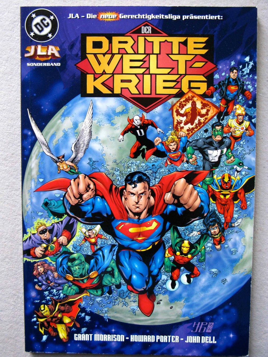 Fumetti: JLA Sonderband 20 Der dritte Weltkrieg  DC Comics – Usato da Samstagern venduto da Betscha