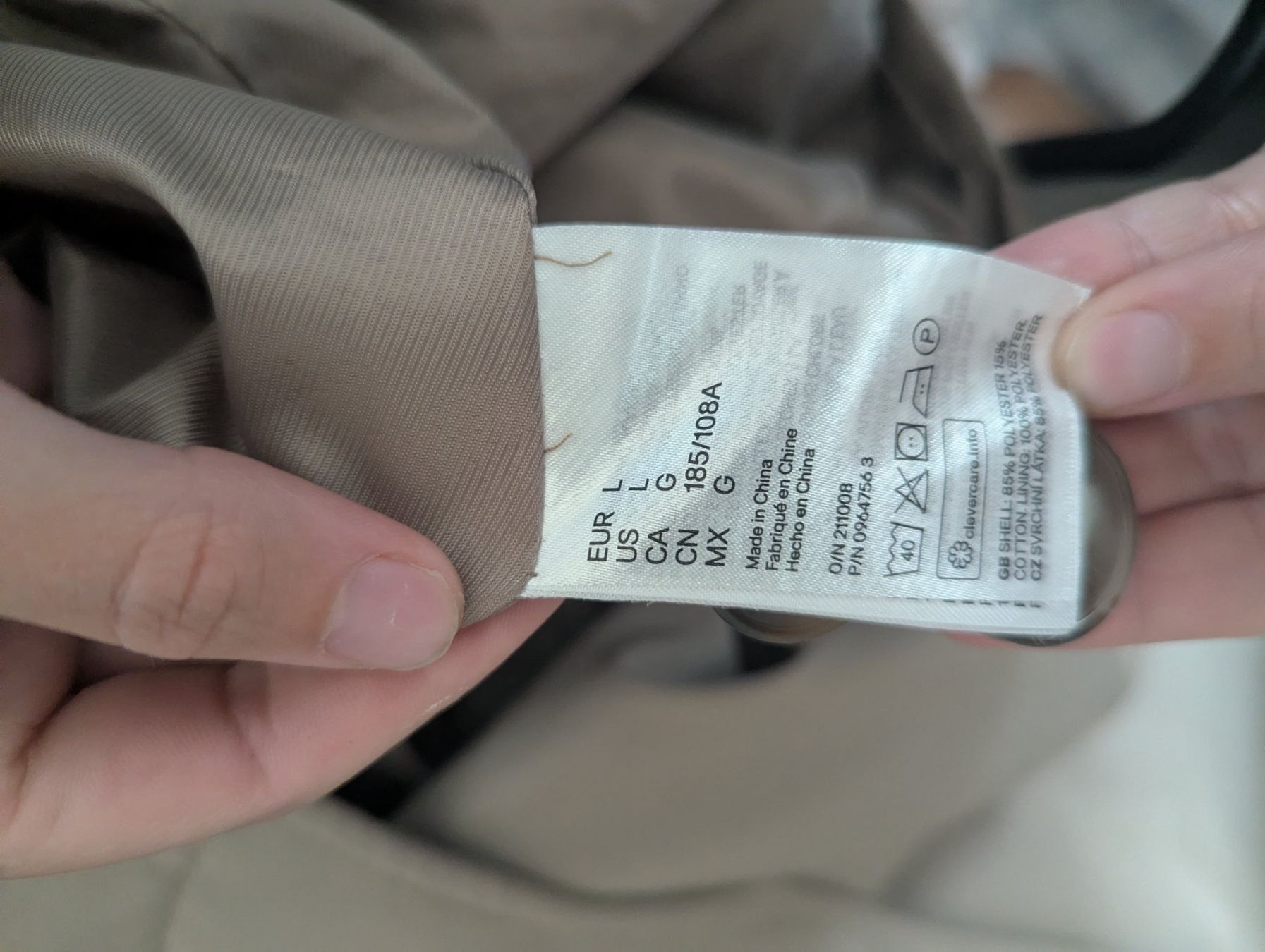H&M Mäntel: Beiger Trenchcoat / Mantel – Gebraucht aus Wetzikon ZH von sil_62gm 1