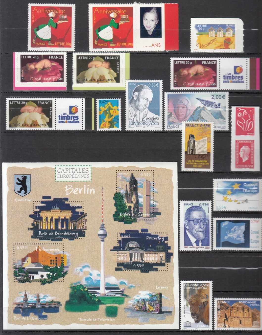 Tous les timbres: Frankreich 2005 postfrisch – D'occasion à Bürglen TG par StampGraf 7
