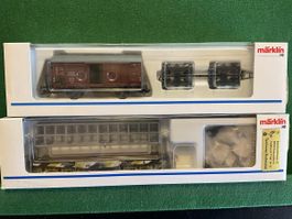 Märklin H0 Gueterwagen 46868 und 46821, Top Zustand!