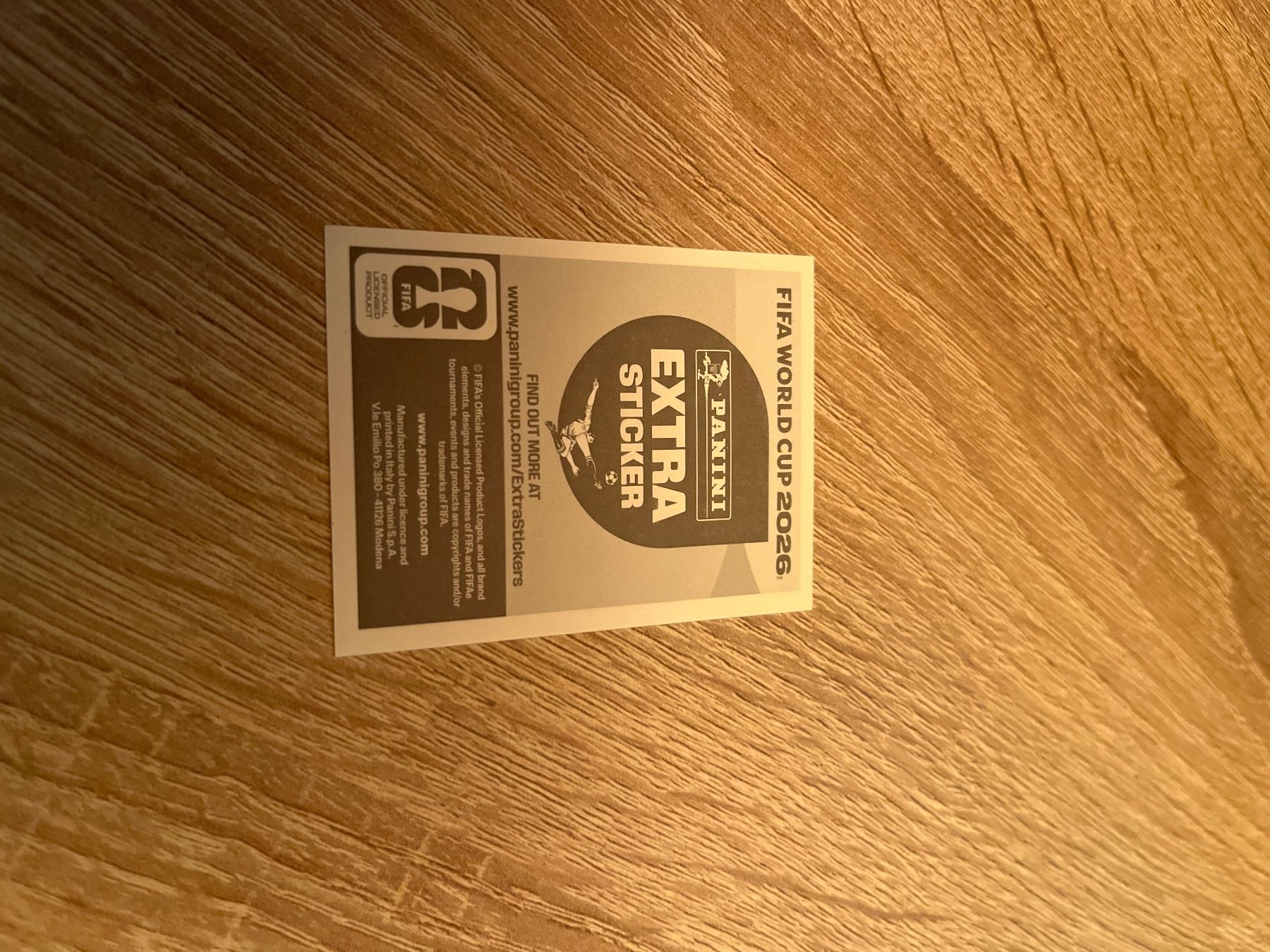 Panini Carte collezionabili: Panini coupe du monde 2026 extra Sticker Valverde violet – Nuovo (secondo la descrizione) da Tolochenaz venduto da matpower 1