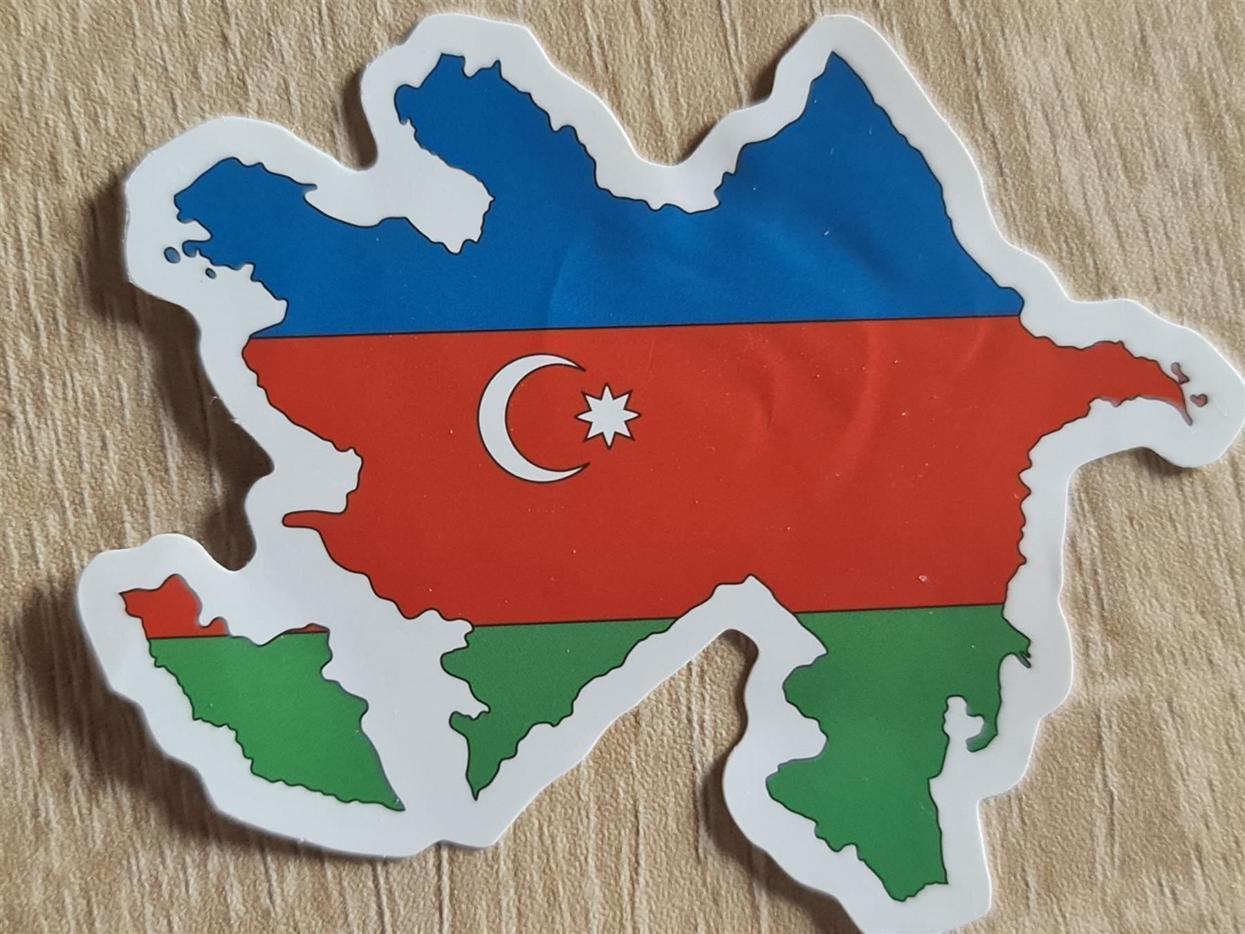 Sticker: Sticker Aufkleber Aserbaidschan – Nuovo e nell'imballaggio originale da Dintikon venduto da Vexi