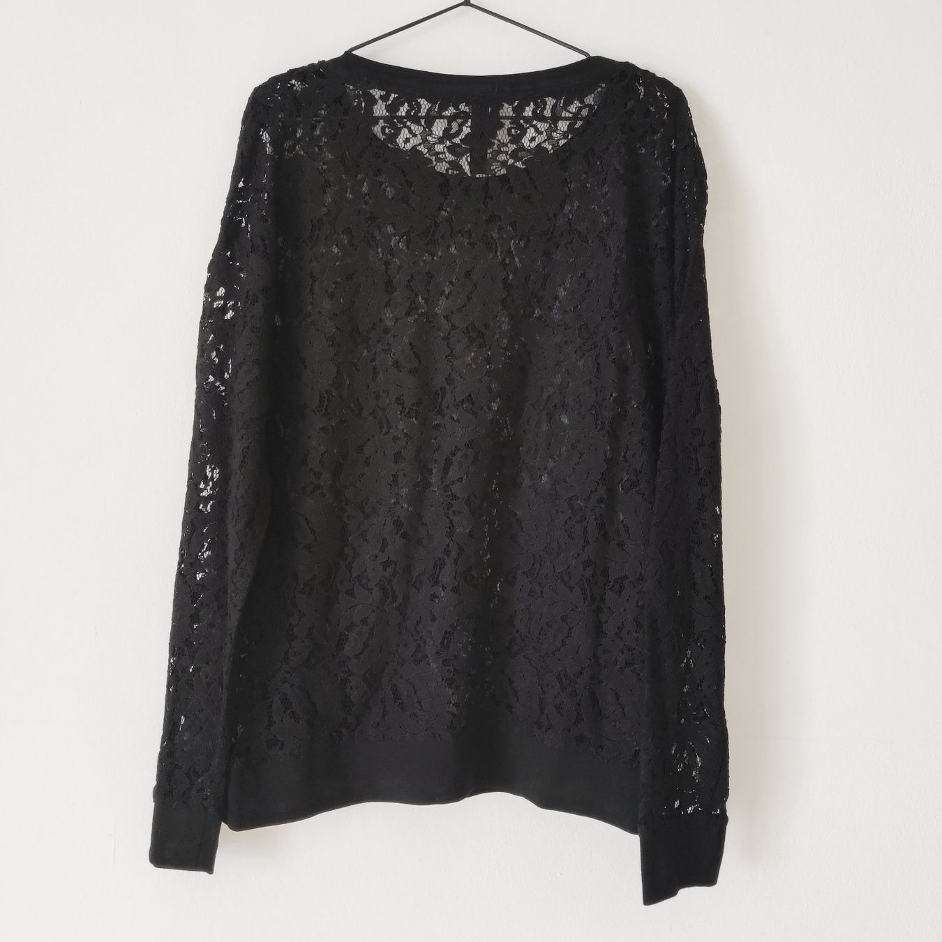 Marc Cain Maglioni & Felpe: MARC CAIN Spitzen Pullover Pulli Bluse Shirt black Gr.N4/40 – Usato da Winterthur venduto da Lotusherz 3