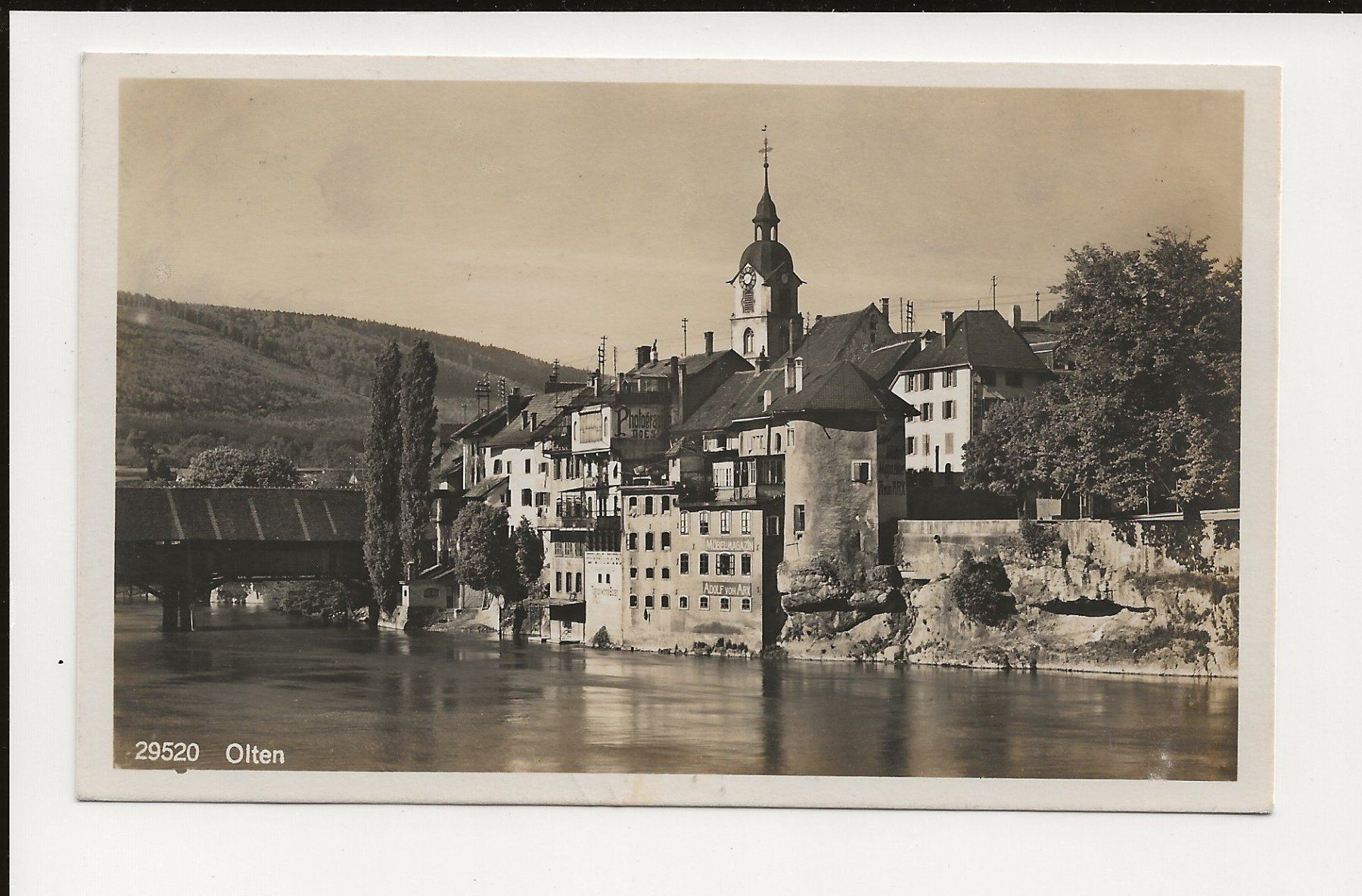 Ansichtskarten: AK 1927 Olten SO – Gebraucht aus Greifensee von 315WDO