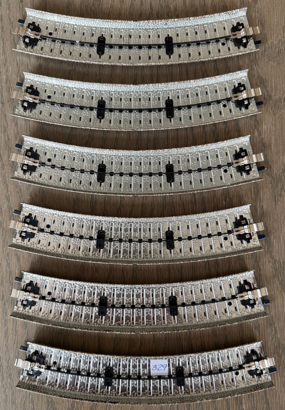 Märklin Modellini di ferrovie: M-Gleise, 5100 gebogen, 6 Stück – Usato da St. Moritz venduto da Manu7500 1