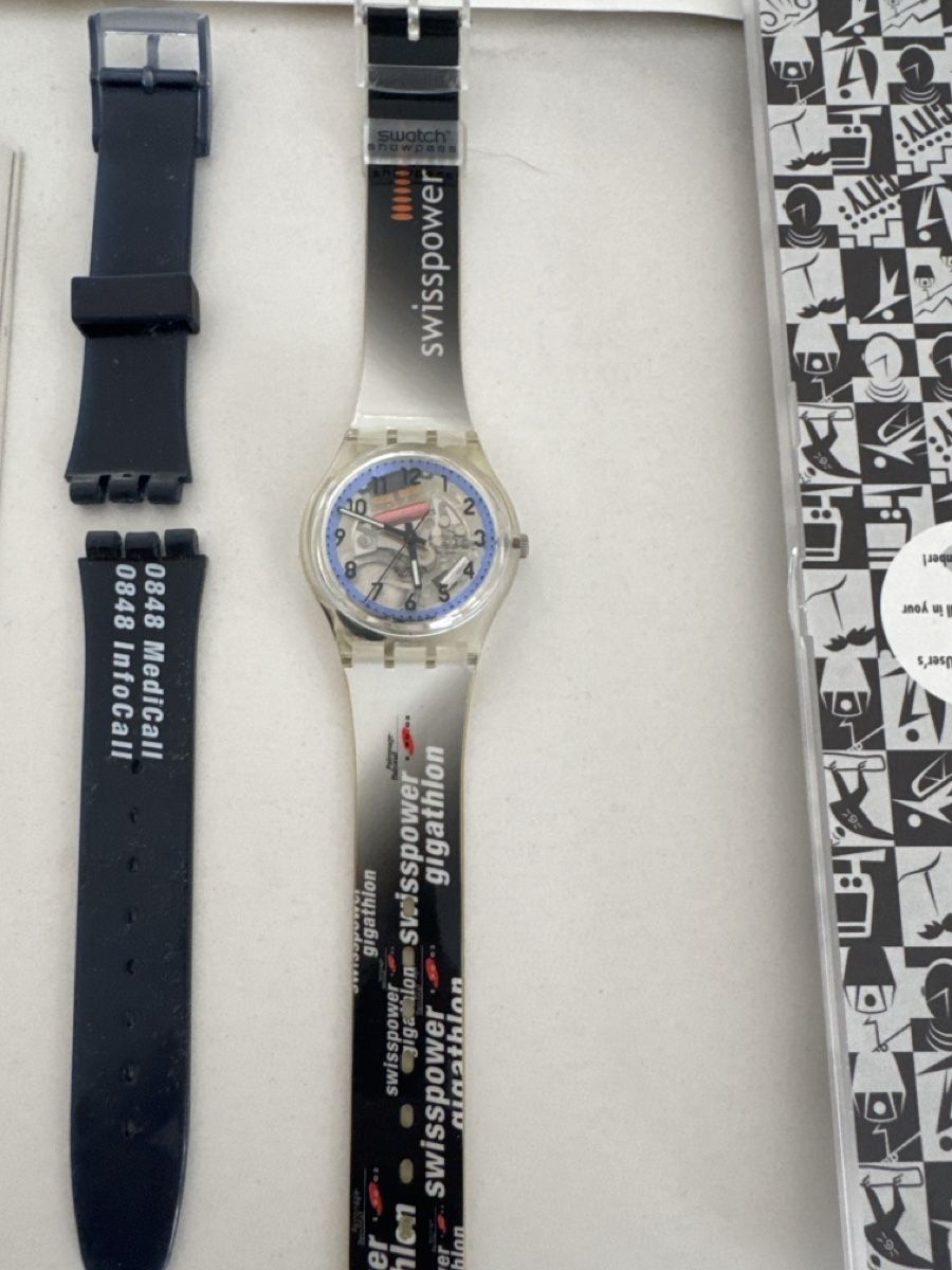 Swatch Orologi: Swisspower Gigathlon Swatch – Nuovo (secondo la descrizione) da Muri AG venduto da fab71 1