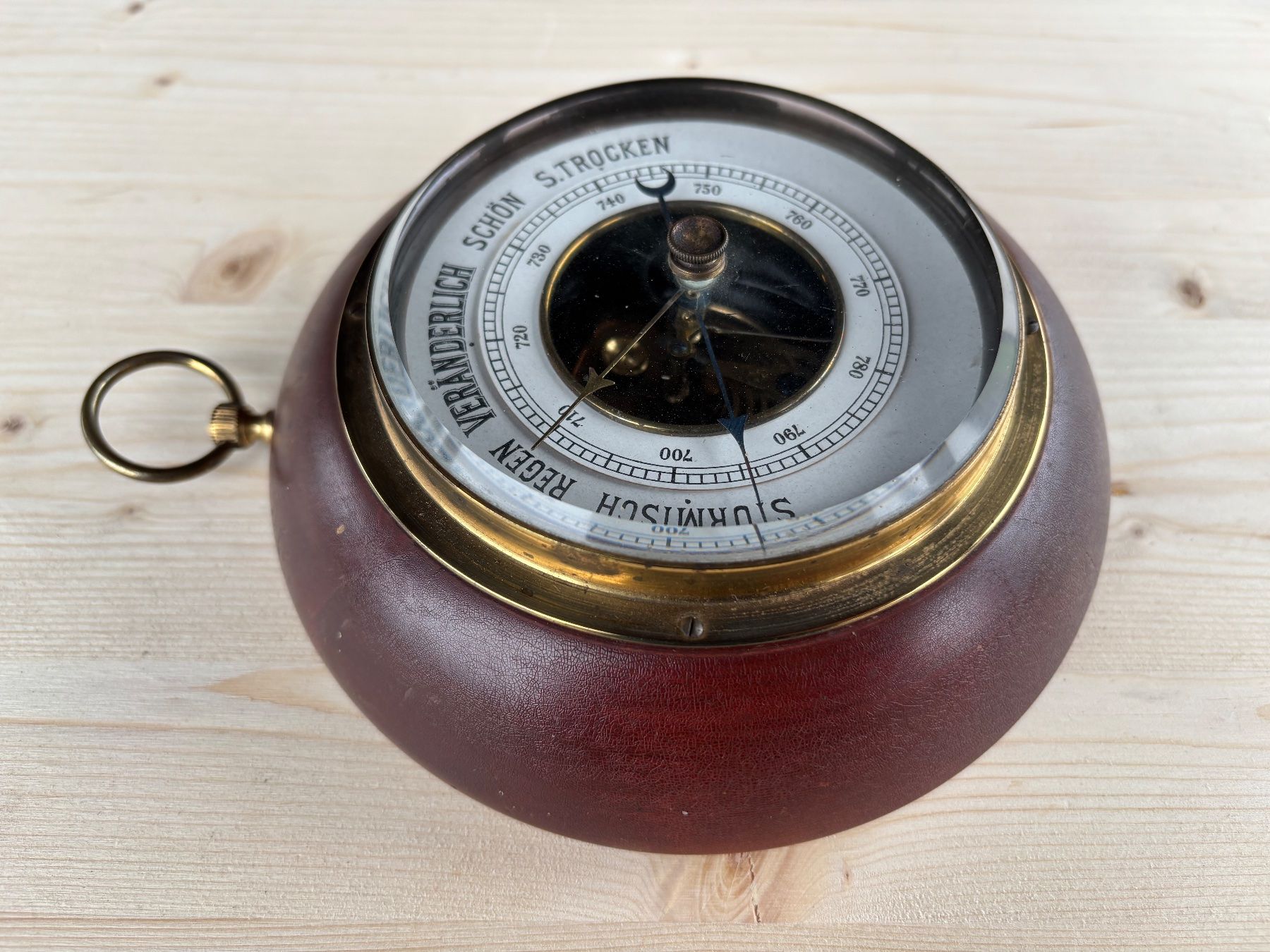 Altri elettrodomestici e apparecchi d’epoca: schöner alter runder Lufft Barometer – Usato da Feldbach venduto da Olive1 3