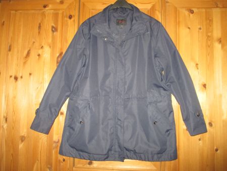 WÄRMERE WIND/REGENJACKE MARINEBLAU GR.48