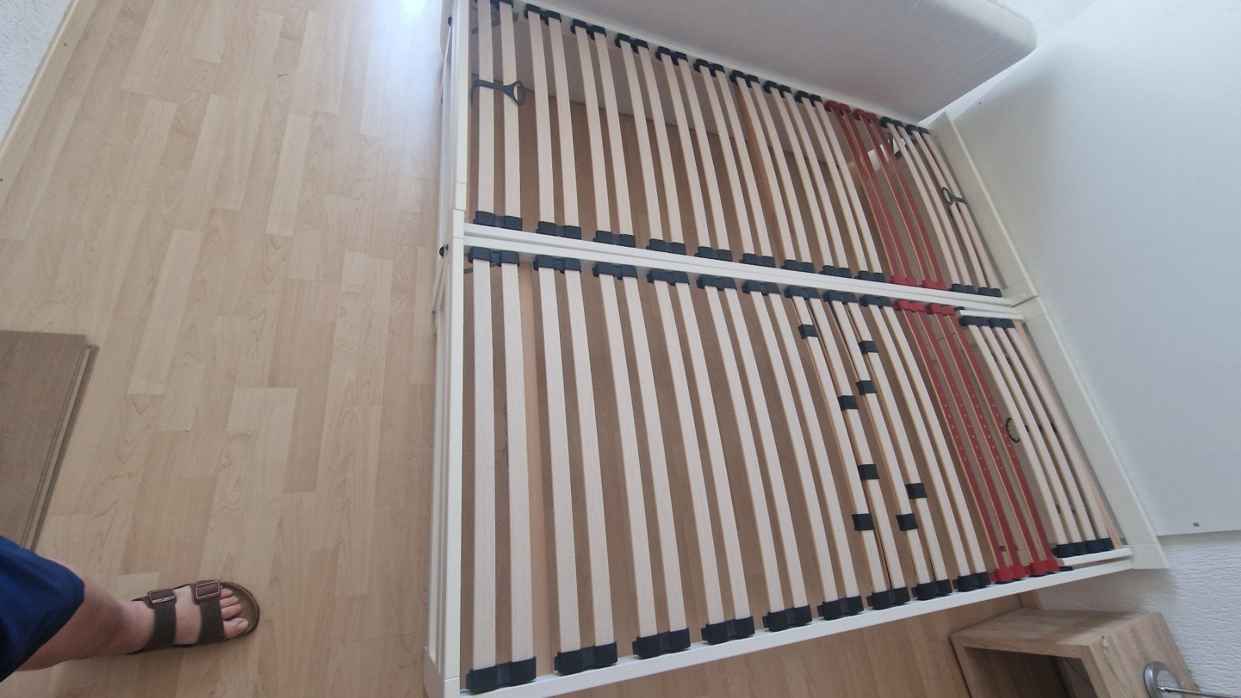Micasa Letti: Doppelbett Lattenrost. 2-teilig, untereinander verschiebar – Usato da Weisslingen venduto da and-lo73