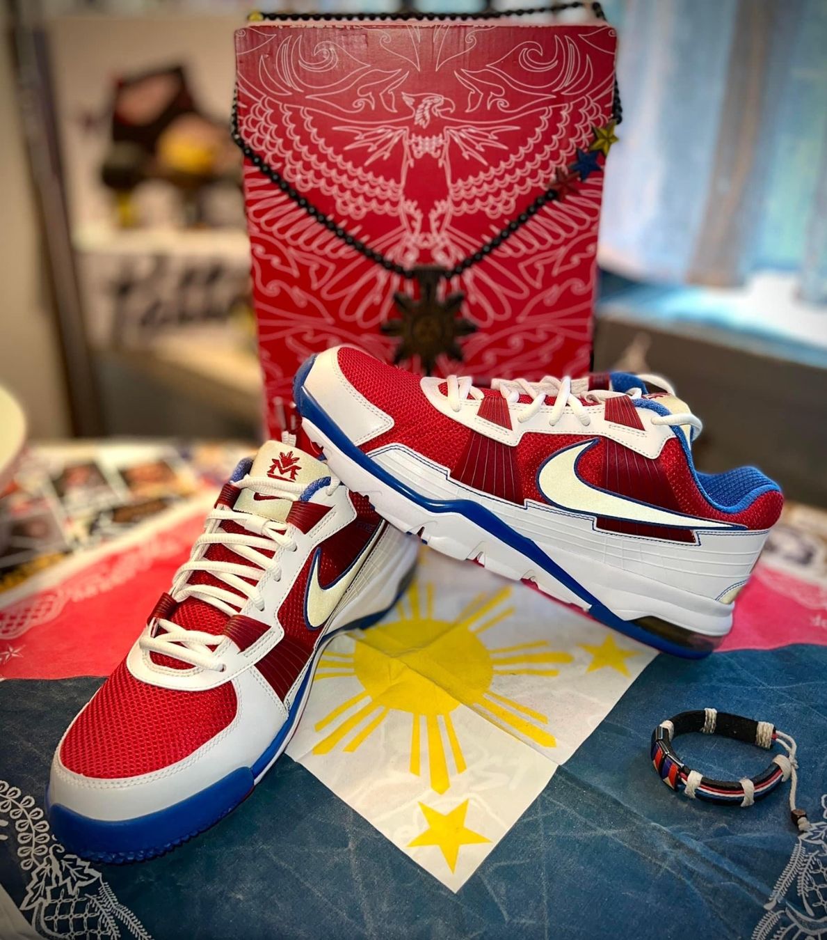 Nike Scarpe da uomo: Nike Air Trainer SC - "Manny Pacquiao" – Nuovo e nell'imballaggio originale da Glattbrugg venduto da jepoy