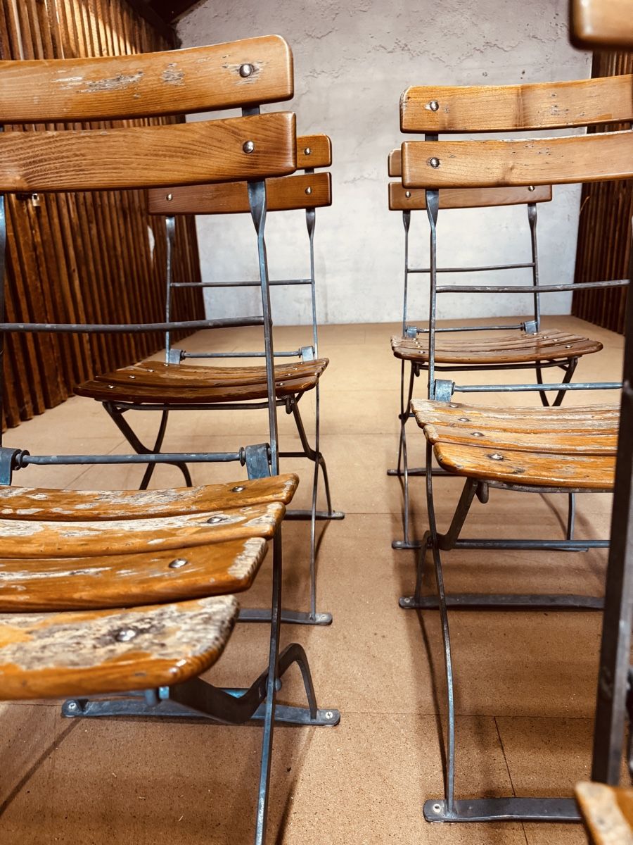 Sedie: Vintage Biergartenstühle – Usato da Basel venduto da bsc04 6