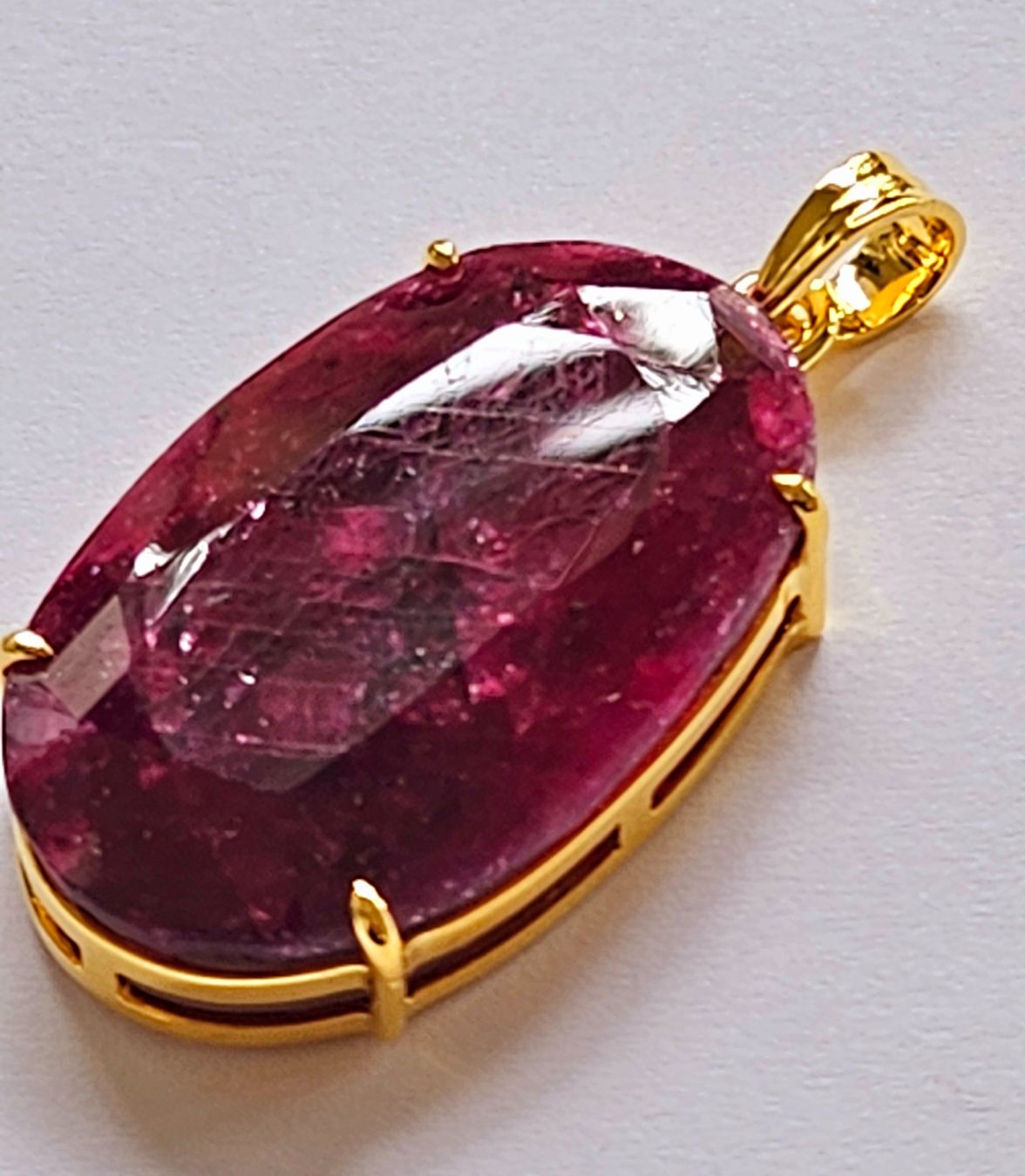 Pendentifs: Rubin Gold Anhänger – Neuf avec emballage d'origine à Zürich par adriben