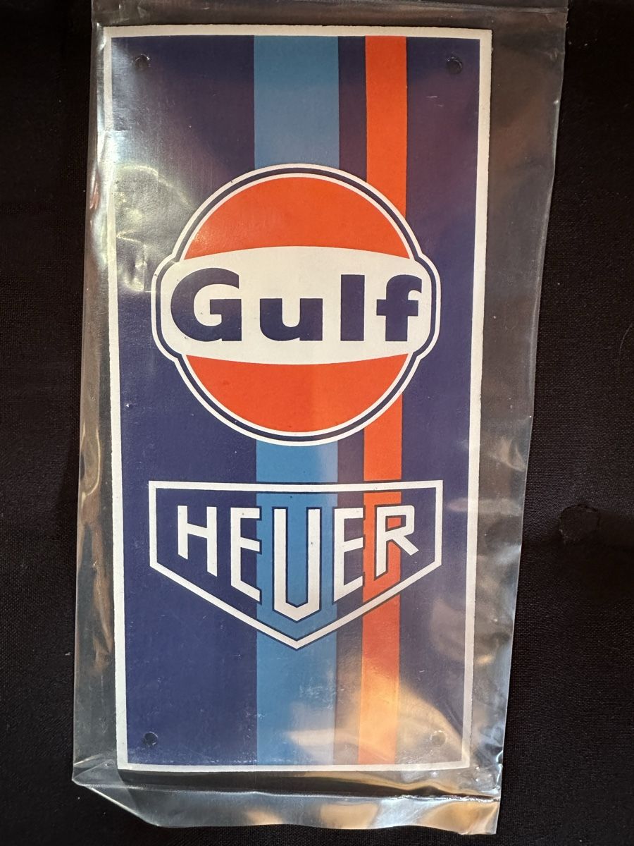 Insegne: Gulf tag heuer – Nuovo (secondo la descrizione) da Reinach AG venduto da rares75