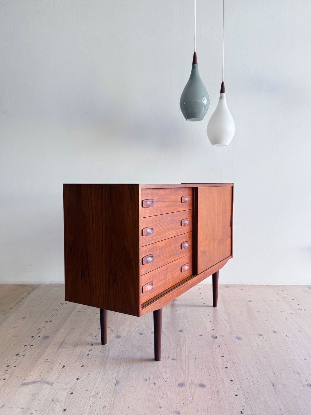 Commodes: Vintage Scandinavian Teak Sideboard – D'occasion à Zürich par heydaymoebel 8