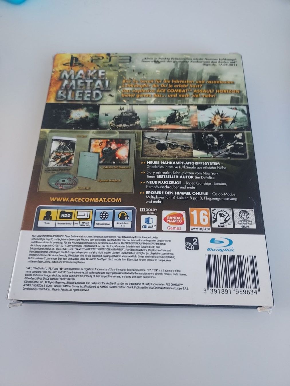 Sony Giochi: Axel Combat Assault Horizion – Usato da Dübendorf venduto da Seth2167 1