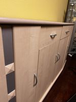 Sideboard in Holzoptik mit Schubladen guter Zustand