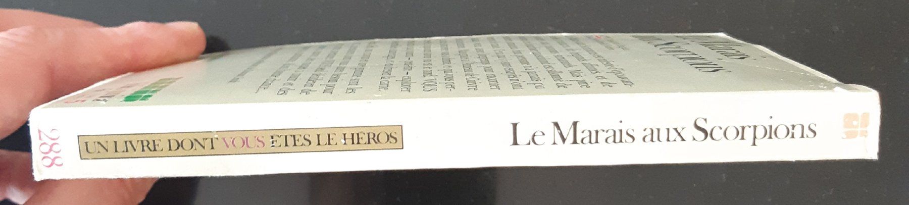 Libri: LDVELH - Le Marais aux Scorpions – Usato da Belfaux venduto da Fanfouet 2