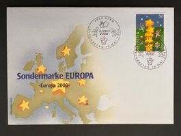 FDC Luxus 2000 Sondermarken Philswiss Spezialcouvert (R334)