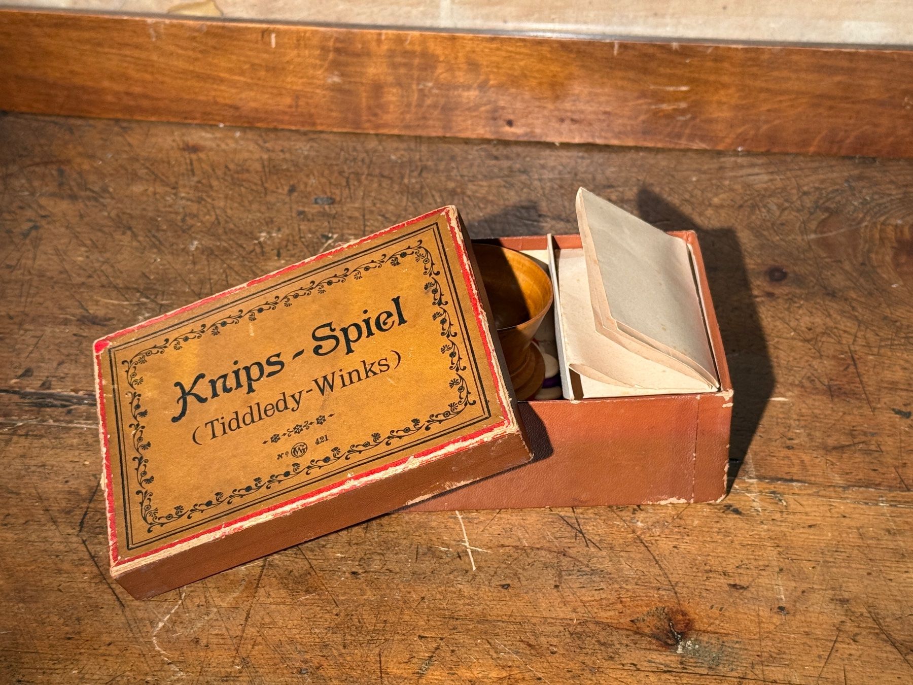 Giocattoli: Historisches Knips-Spiel Tiddledy-Winks antik gebraucht – Usato da schaffhausen venduto da VintAntik_1980 5