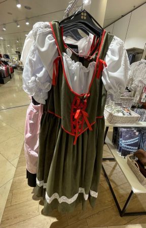 M NEU Dirndl Wilbers Rock Bluse Kleid Oktoberfest Festkleid
