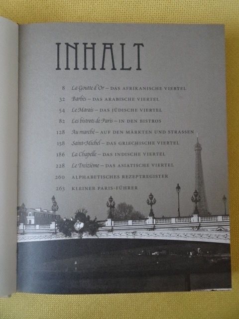 Bücher: Das PARIS-Kochbuch - die diversen Quartiere kulinarisch – Neu (gemäss Beschreibung) aus Oberweningen von Gerini 2