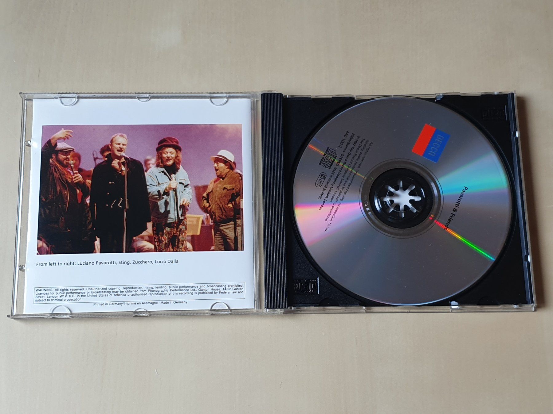 CD: Pavarotti & Friends – Usato da Stansstad venduto da collectorsshop 2