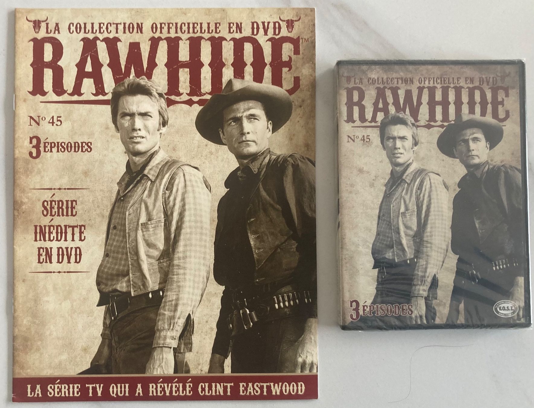 Alle DVDs: CLINT EASTWOOD - RAWHIDE N°45 – Gebraucht aus Poliez-Pittet von Newtown-Records