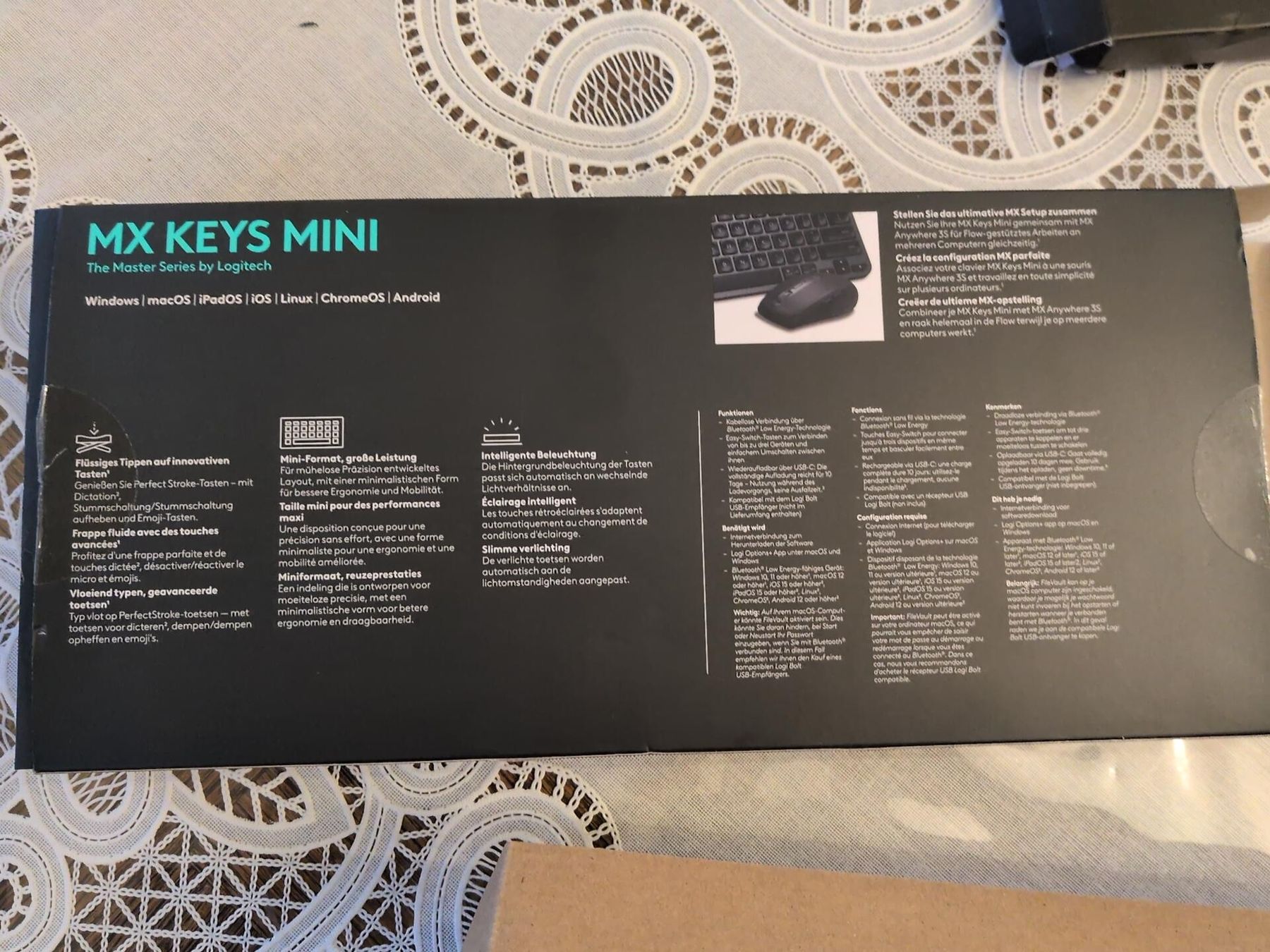 Logitech Tastiere: clavier Logitech MX keys mini – Nuovo (secondo la descrizione) da Fribourg venduto da her_rf9q 1