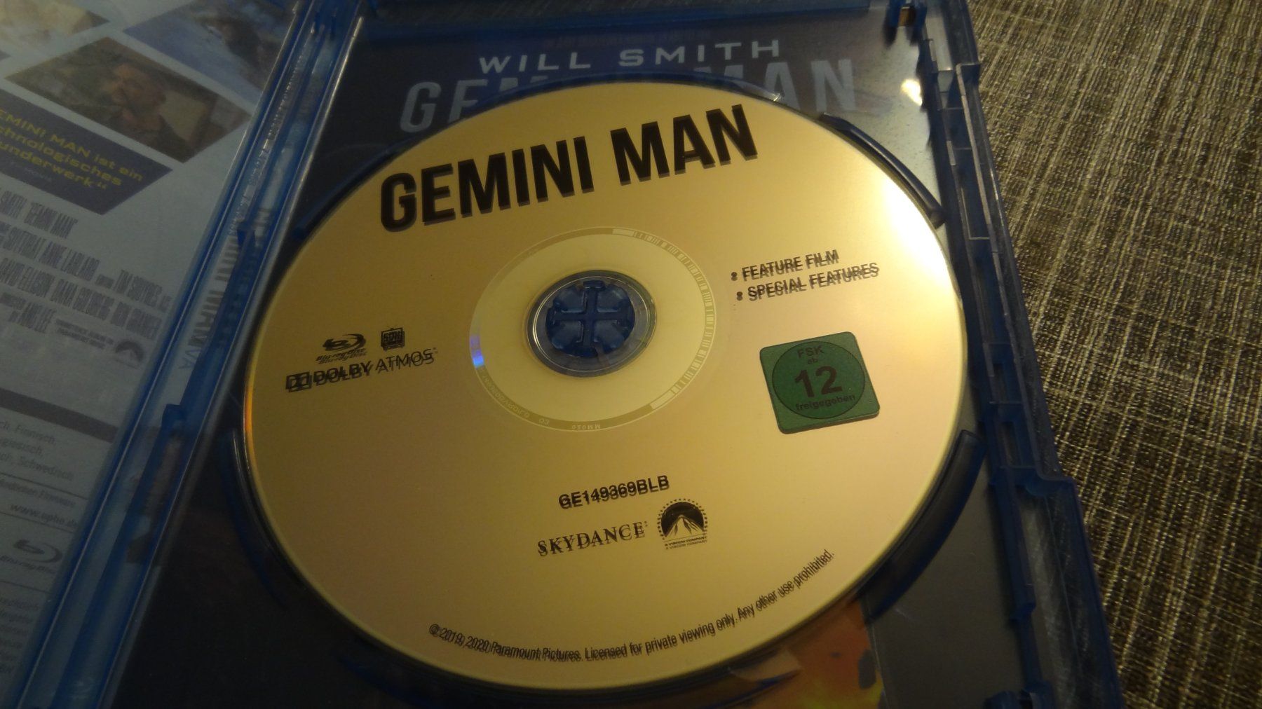 Tutti i DVDs: Gemini Man BLU-RAY – Usato da Olten venduto da Disc-Verkauf 1