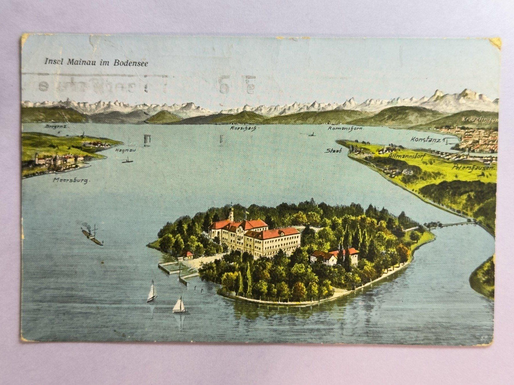 Cartes postales: Insel Mainau im Bodensee – D'occasion à Steg VS par danwer74