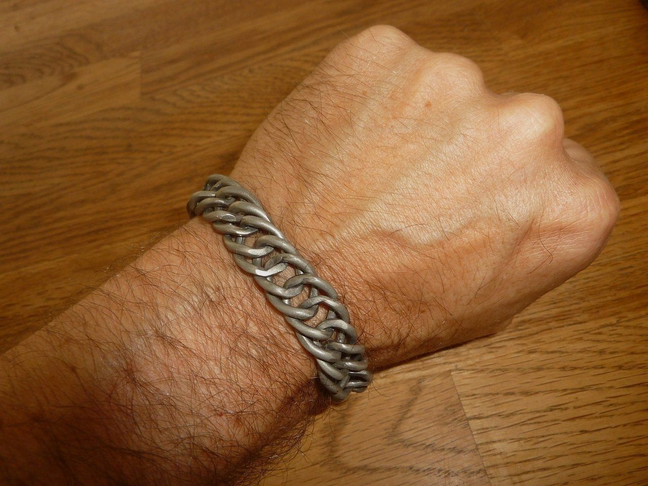 Armbänder & -reifen: Armband originalWalliser-Zinnkannenkette – Gebraucht aus Hochfelden von swissice 2