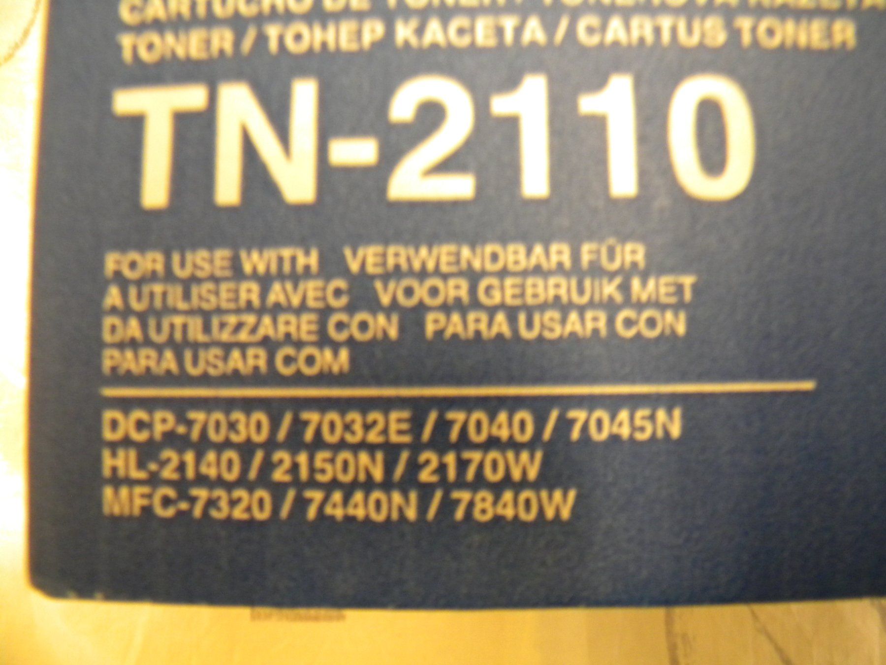 Brother Cartucce per stampanti & toner: TN-2110 Brother – Nuovo e nell'imballaggio originale da Bühler venduto da Wini100 2