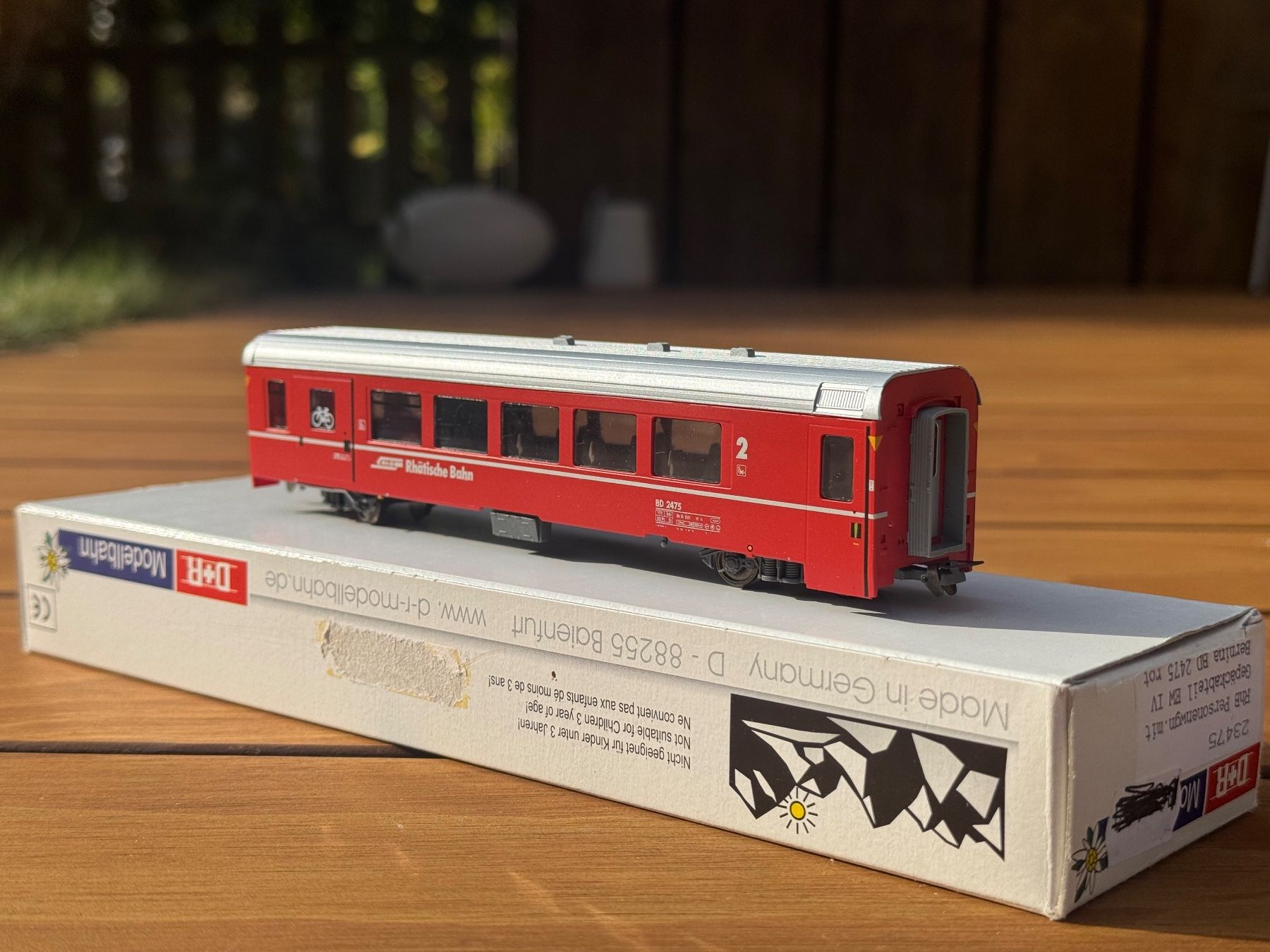 Modelleisenbahnen: D+R Rhb BD 2475 – Gebraucht aus Spiez von ric_vy6z