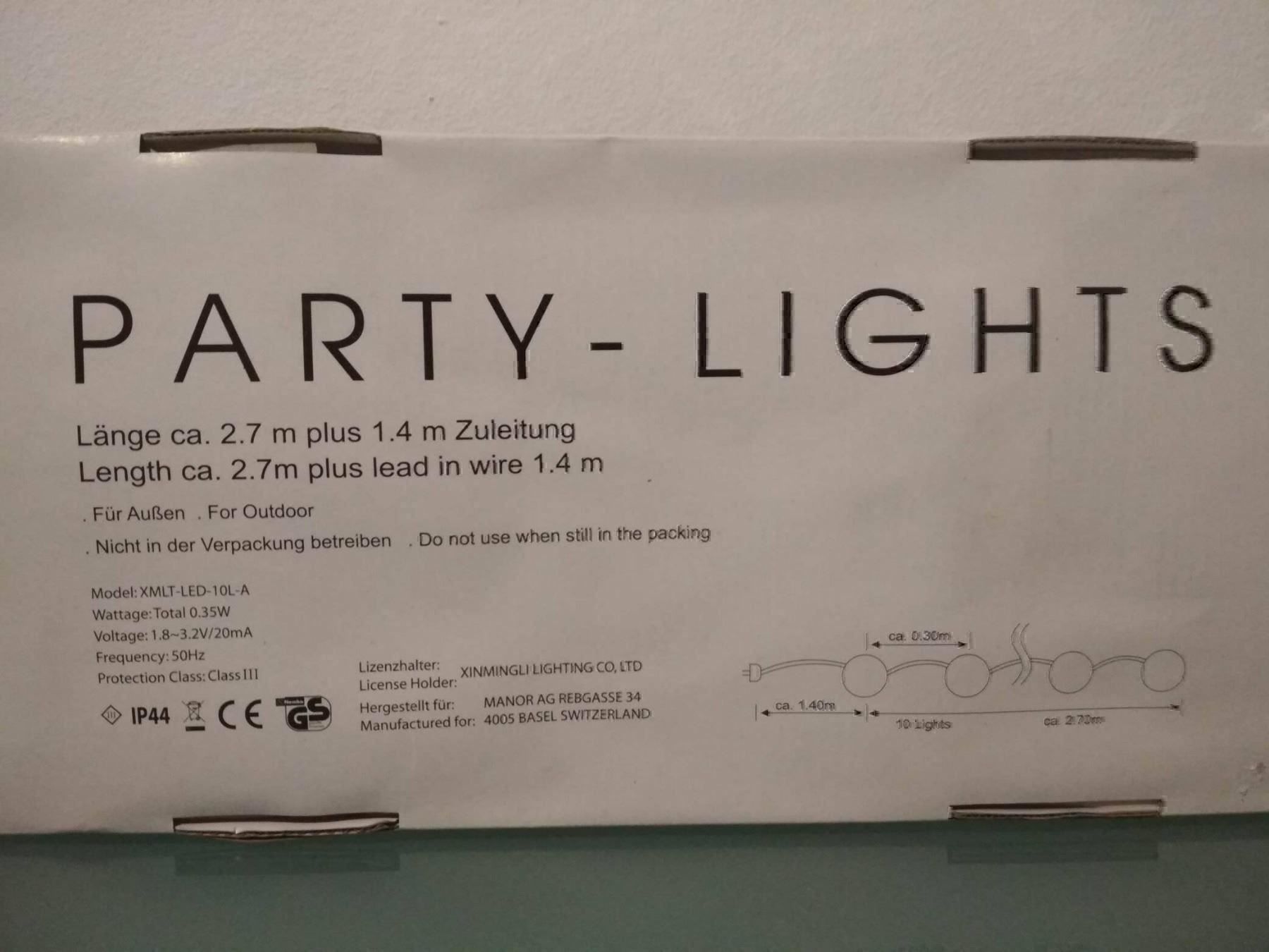 Lampade: Outdoor Lampe Frankreich – Nuovo e nell'imballaggio originale da Bäch SZ venduto da Swissy46 2