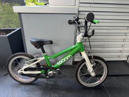 Woom 2 Kids Bike — 14” Wheels GREEN